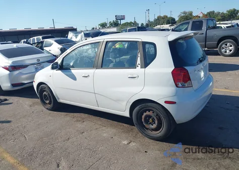 2005 Chevrolet Aveo Ls из США, поврежденный, VIN KL1TD62605B342640